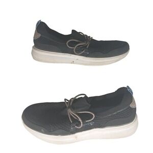 Clarks Cloudsteppers Womens Black Mesh Slip On Sneakers Shoes Size 8